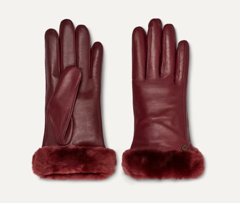 UGG アグ CLASSIC LTHR SHORTY TECH GLOVE クラシック レザー